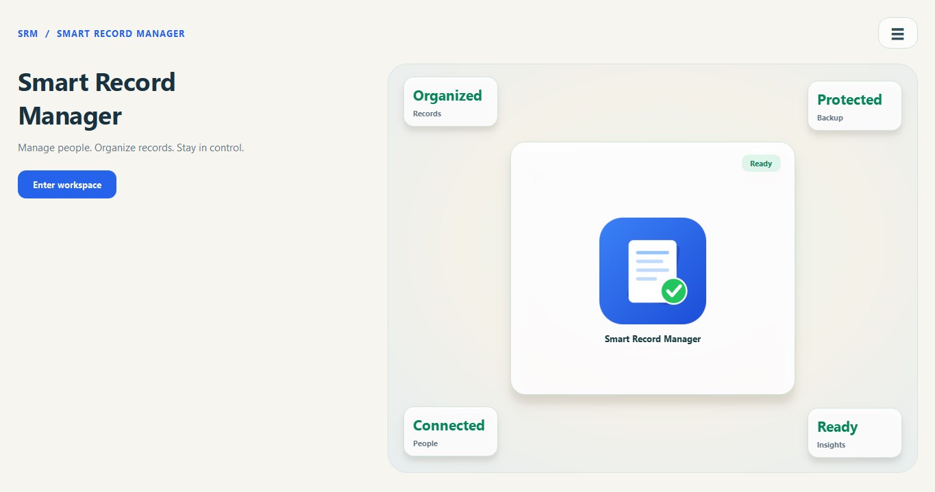 SRM - Smart Record Manager screenshot