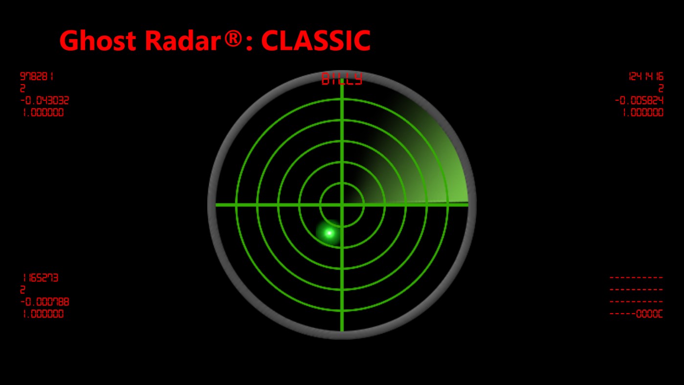 #1. Ghost Radar®: CLASSIC (Windows) 由: Spud Pickles