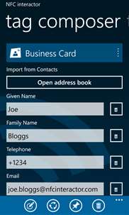 NFC interactor screenshot 6