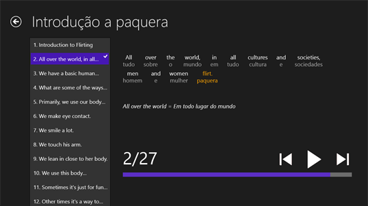 Inglês: Paquera, namoro e sexo screenshot 3