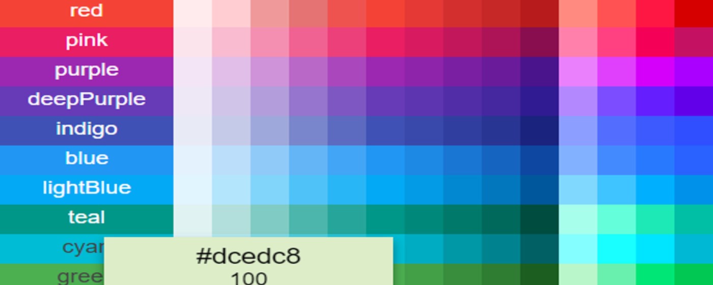 Color Materialize - color pick marquee promo image