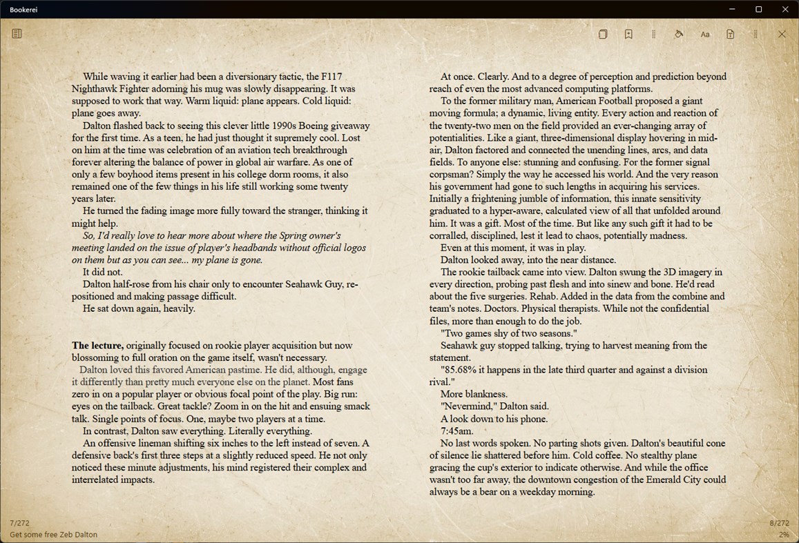 #5. Bookerei (Windows) By: Dalibor Trišić