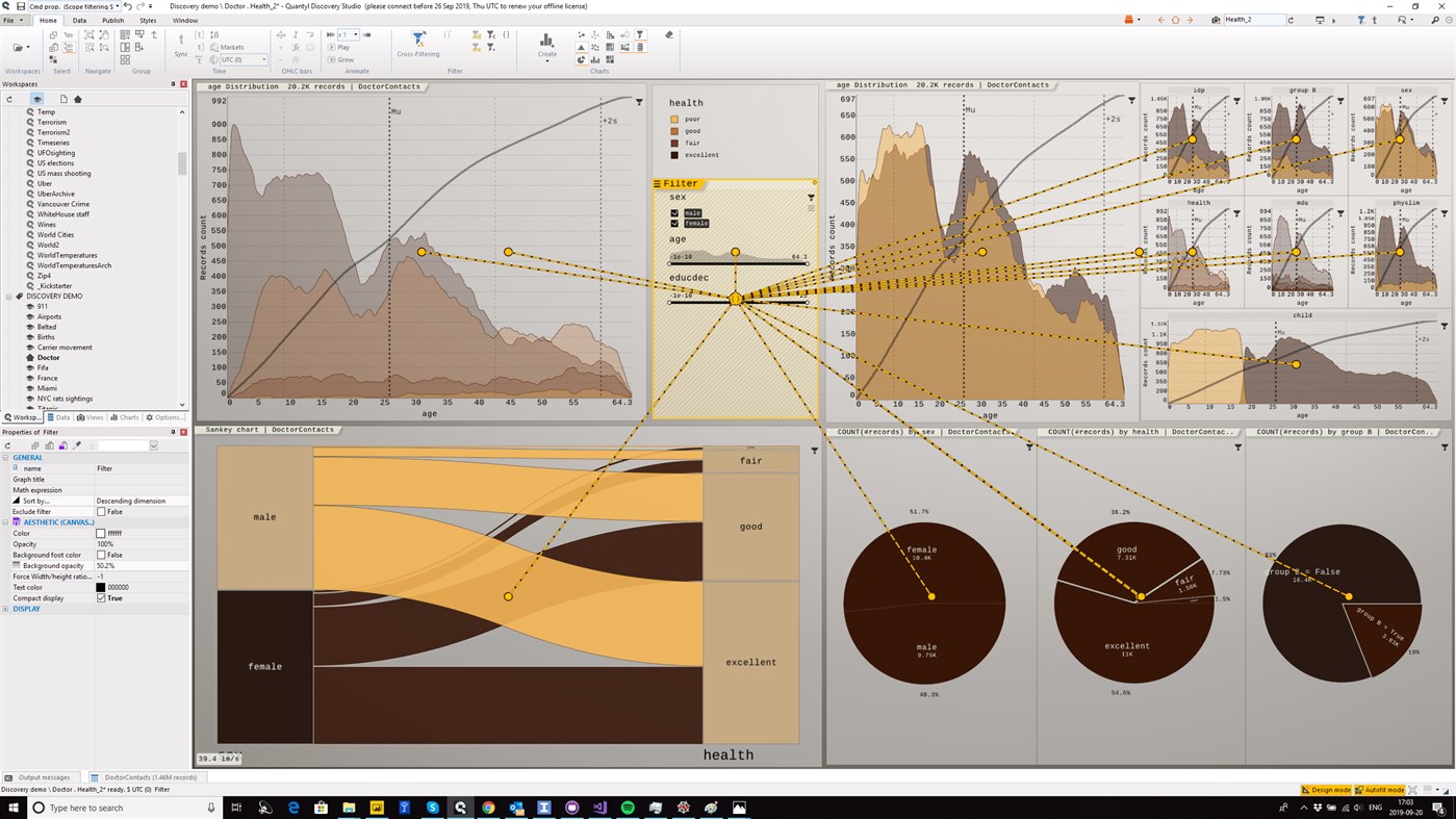 #7. Quantyl Discovery - Fast Data Visualization (Windows) Oleh: Quantyl technologies corp.