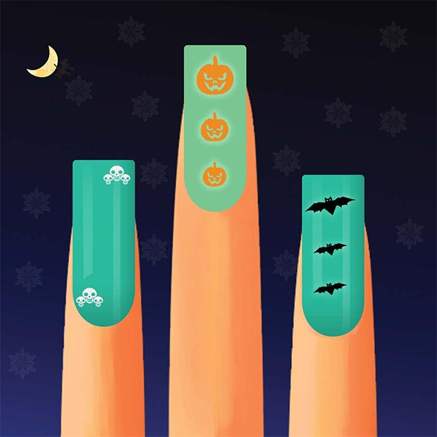 Halloween Nails Manicure Games : Monster Nail Mani
