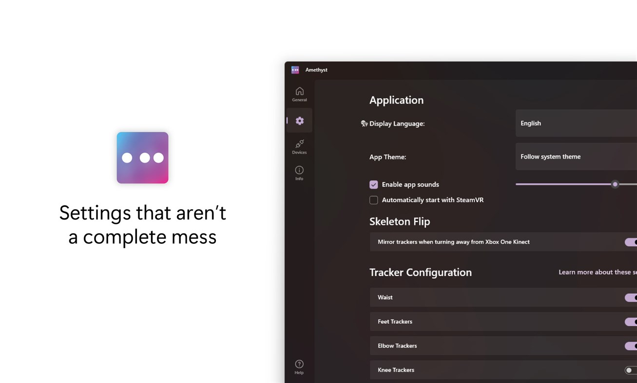 #2. Amethyst - Open Source Body Tracking (Windows) 게시자: K2VR Team