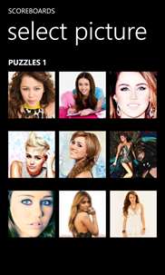 Miley Cyrus Puzzle Overloaded screenshot 2