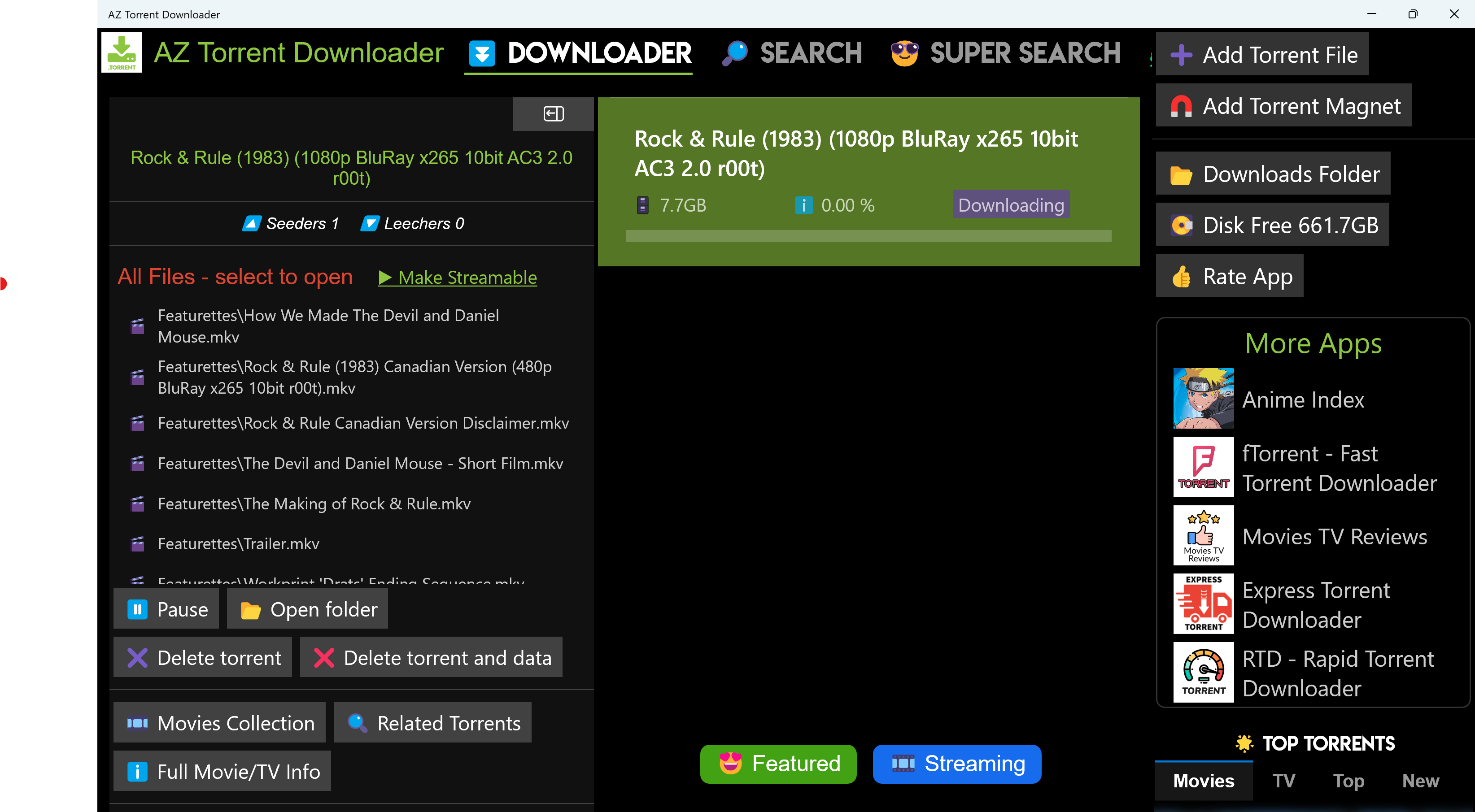AZ Torrent Downloader - Windows에서 무료 다운로드 및 설치 | Microsoft Store