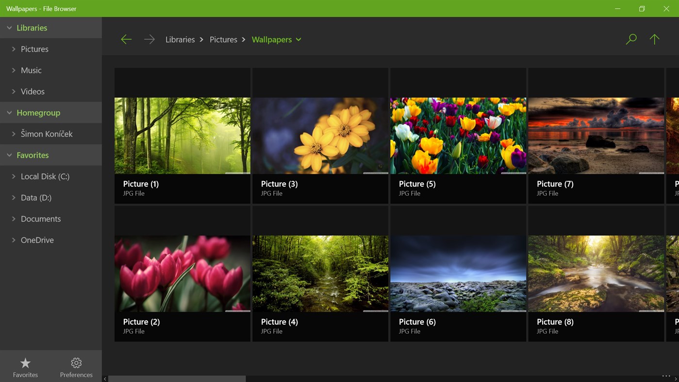 #5. File Browser (Windows) 由: Neme
