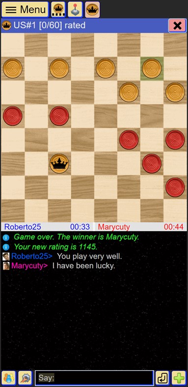 #1. Checkers online game (Windows) Podle: Player22.com