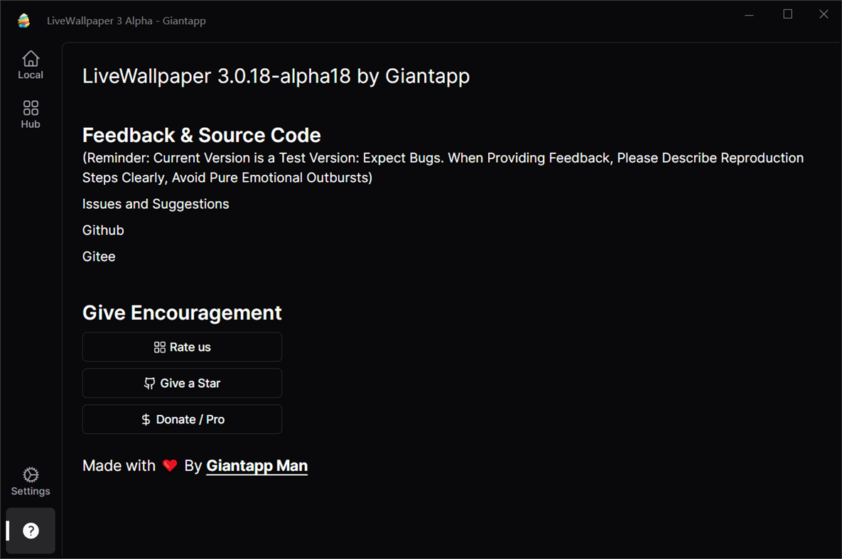 #5. Live Wallpaper 3 (Windows) By: Giantapp Studio