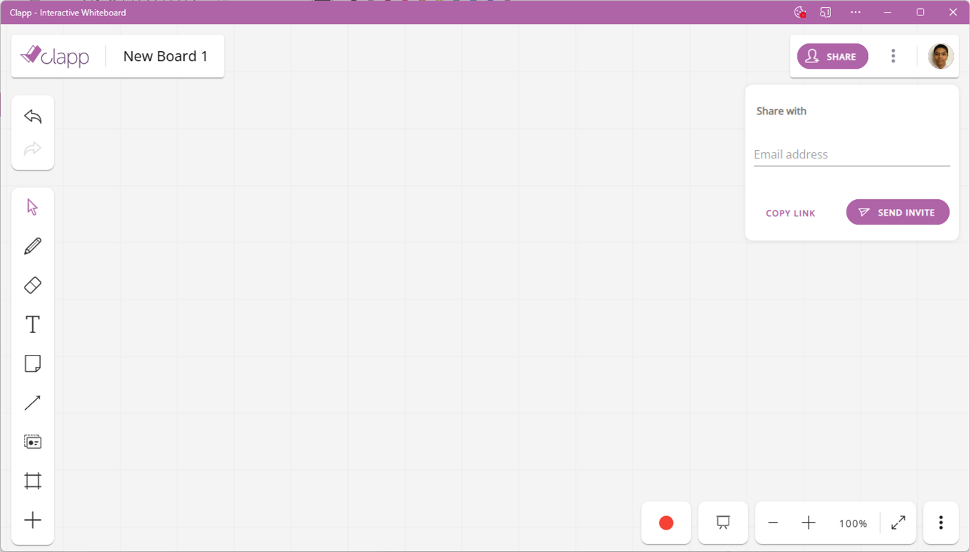 #10. Clapp - Interactive Whiteboard (Windows) 由: Glovantech Corporation