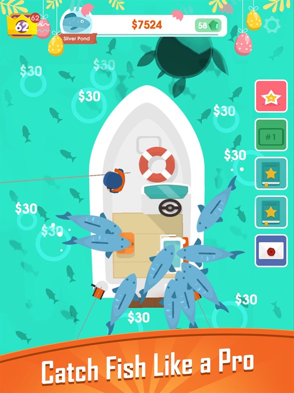 #2. Hooked Inc - Fishing Idle (Windows) 来自: EasyBrom