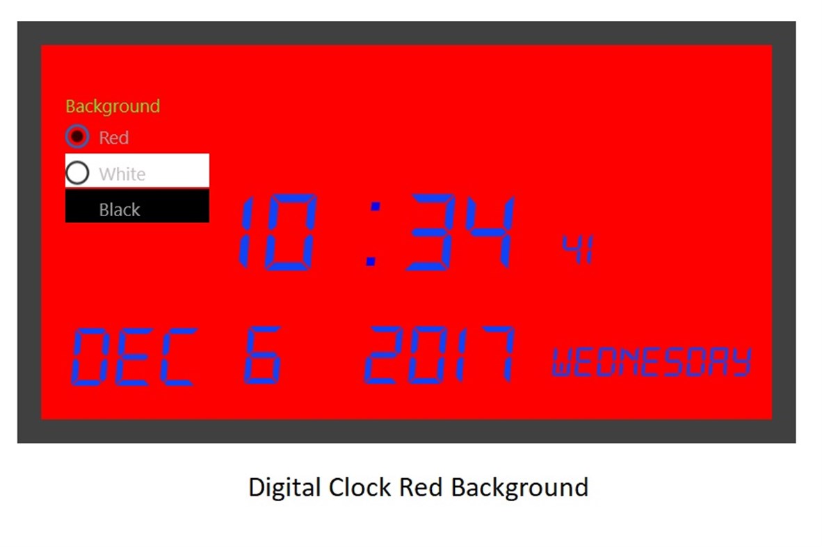 #1. Cool Clock With StopWatch (Windows) 由: Raja khan