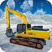 Snow Excavator Simulator 2016: Real Excavation 3D
