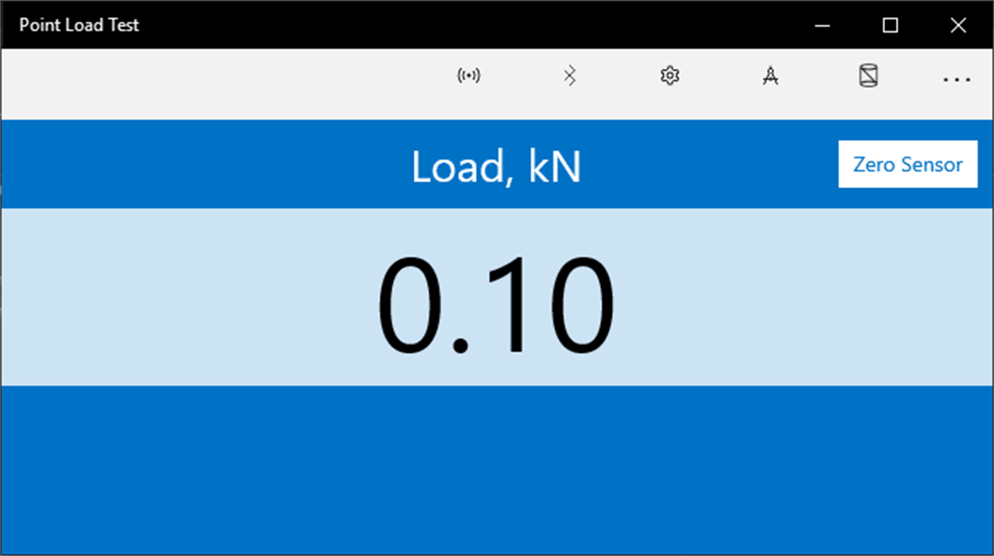 #2. Point Load Test (Windows) 由: Geotechnical Consulting and Testing Systems LLC