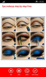 Eye makeup step by step Free screenshot 7