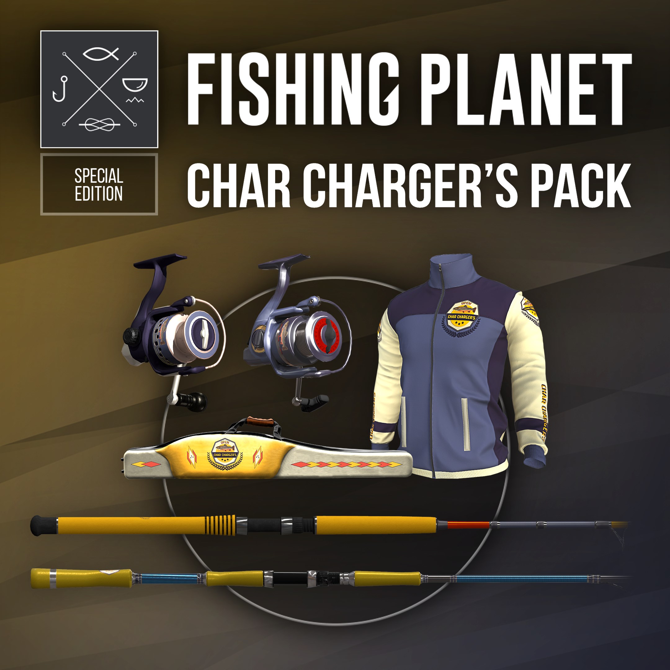 Fishing Planet Char Chargers Pack
