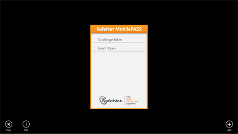 SafeNet MobilePASS Screenshots 2