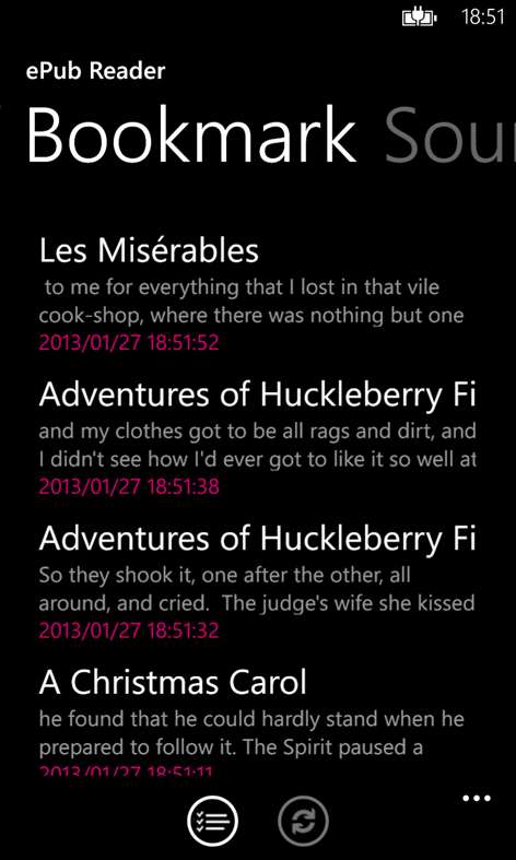 ePub Reader Screenshots 2