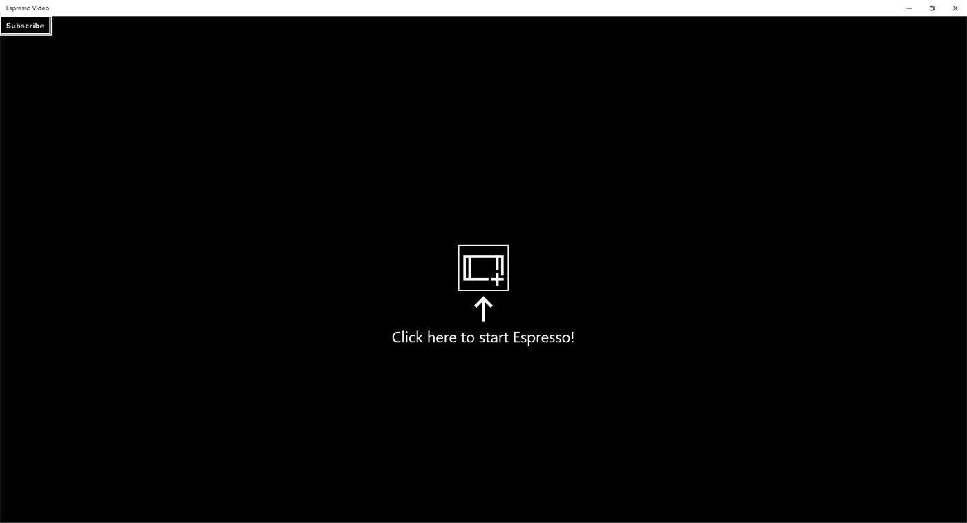 #1. Espresso Video (Windows) Ved: Chicony Electronics Co. Ltd.