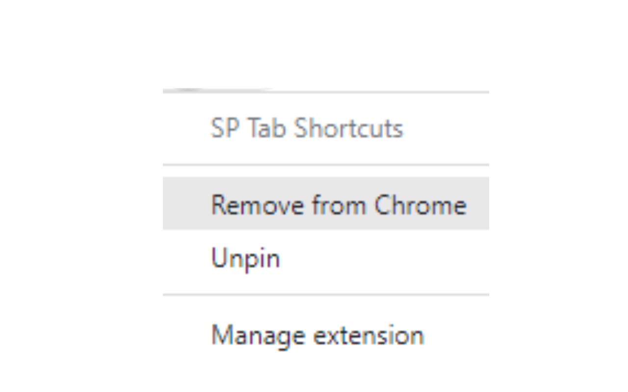SP Tab Shortcuts