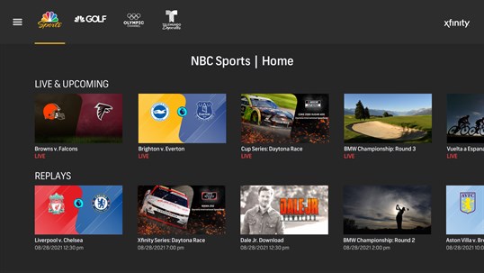NBC Sports screenshot 2