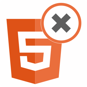 Remove HTML Elements icon