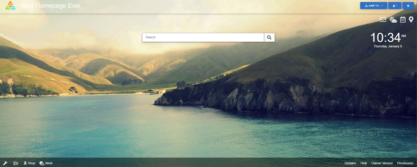 Best Homepage Ever: New Tab Launcher marquee promo image