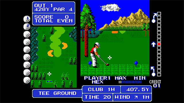 Arcade Archives 2 FIGHTING GOLF — скриншот 2