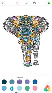 Animal Coloring Pages - Adult Coloring Book screenshot 6