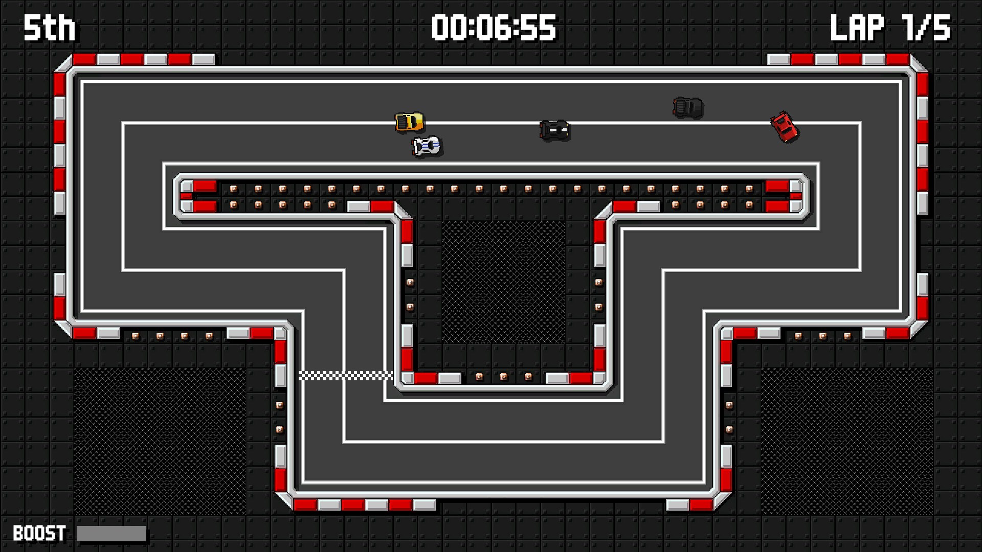 Скриншот №12 к Retro Pixel Racers
