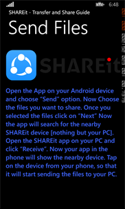 SHAREit - Transfer and Share Guide screenshot 2