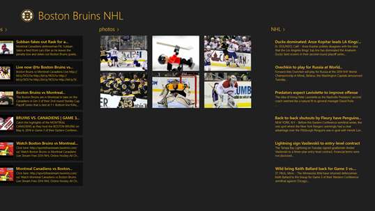 Boston Bruins NHL screenshot 2