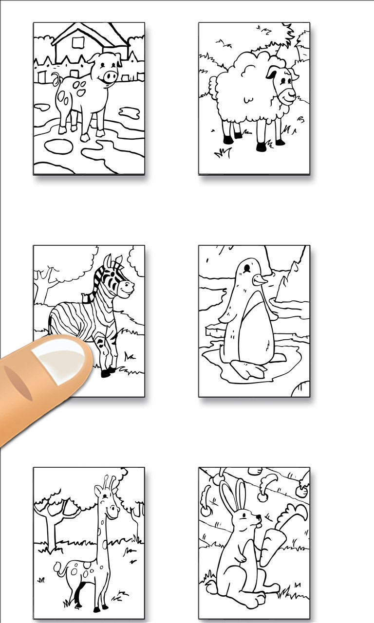 Captura de Pantalla 5 Paint animals. Game to paint drawing for kids windows