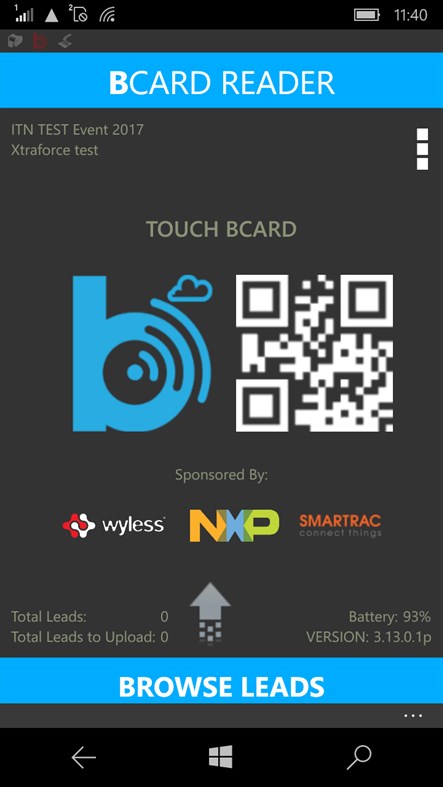 #1. BCARD Reader Platform (Windows) بواسطة: ITN International, Inc.