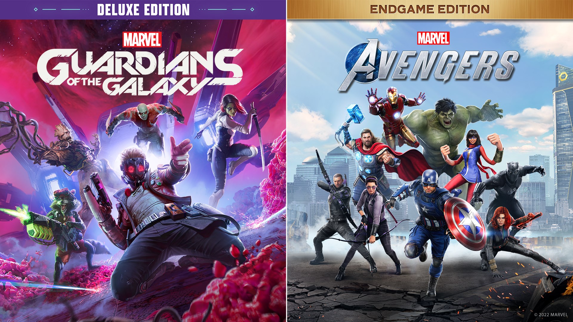 Скриншот №6 к Marvels Guardians of the Galaxy + Marvels Avengers Deluxe Bundle