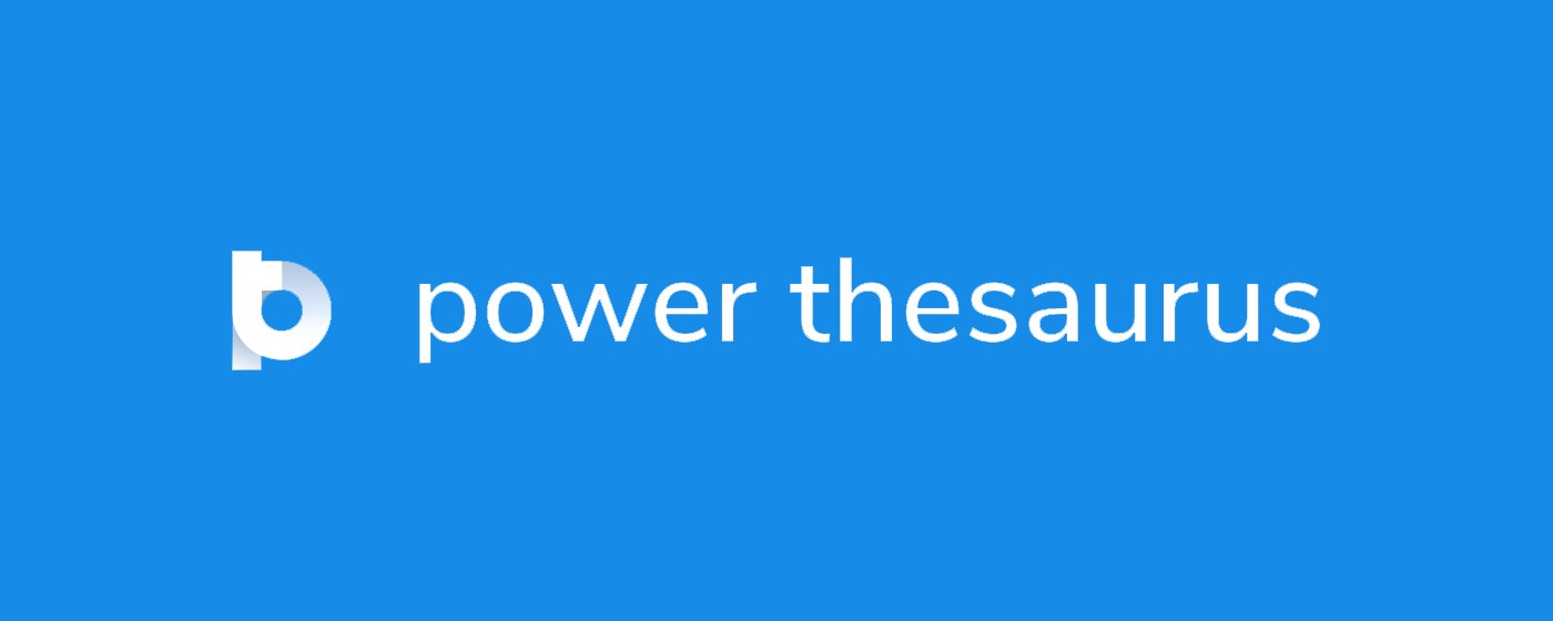 Power Thesaurus marquee promo image