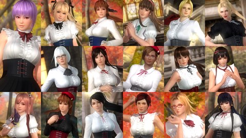 DOA5LR High Society Costume Set