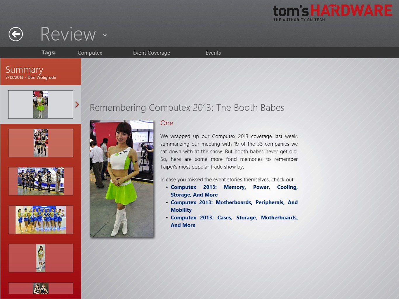 Tom's Hardware for Windows 10