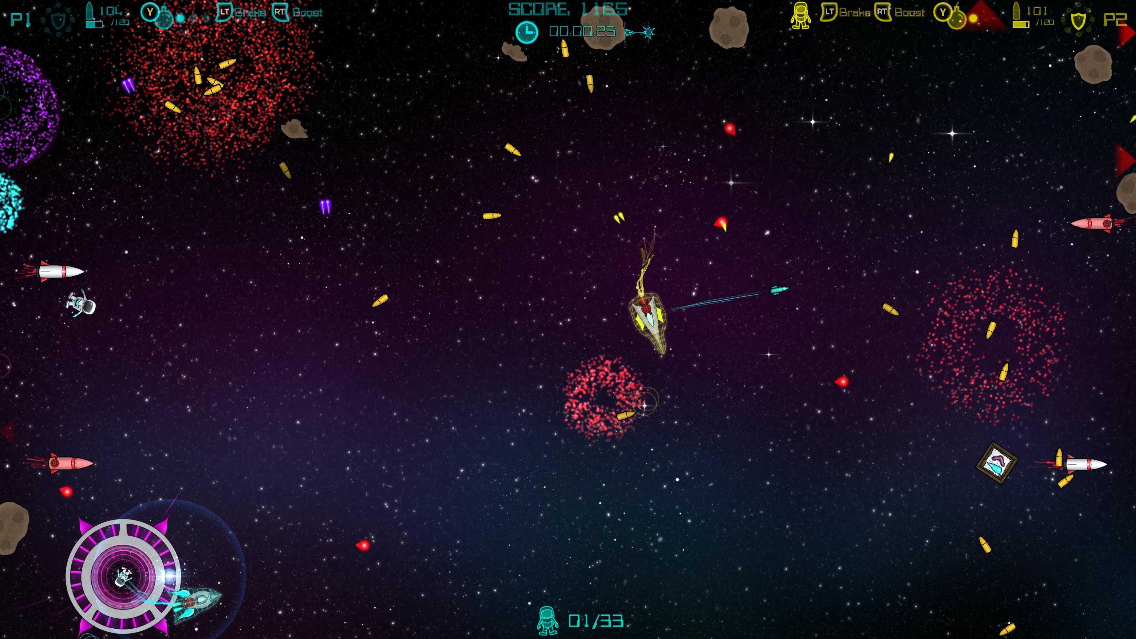 Super Mega Space Blaster Special Turbo — скриншот 2