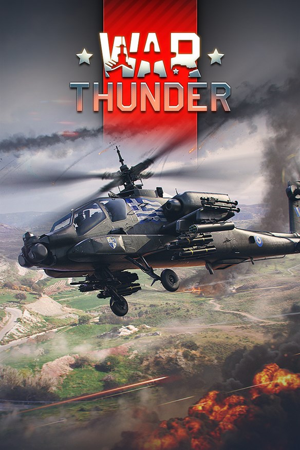 War Thunder - Greek AH-64A Apache Xbox Series X|S and Xbox One cover art
