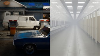 Galactic Vault + Before Exit: Gas Station