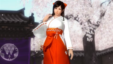 DOA5LR Shrine Maiden Costume - Kokoro