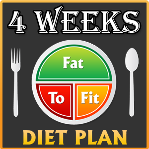 FAT TO FIT DIET PLAN 4 WEEKS