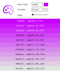 Converting Colors - Color Blender screenshot 1