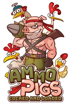 Cover poster for Ammo Pigs: Cocked and Loaded