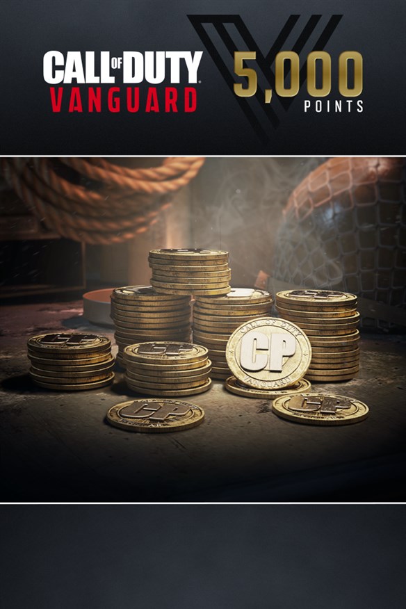 5,000 Call of Duty: Vanguard Points (Windows) Xbox Series X|S and Xbox One cover art
