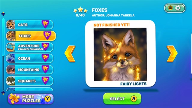Puzzle Book: Foxes Pack screenshot 1