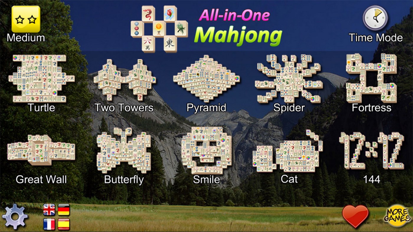 #1. All-in-One Mahjong (Windows) Podle: Pozirk Games Inc.