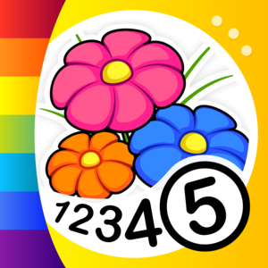 Flowers - Color by Numbers
